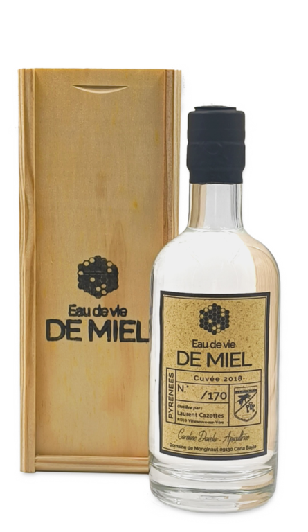 eau de vie de miel artisanale et bio
