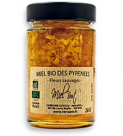 Miel brut bio 